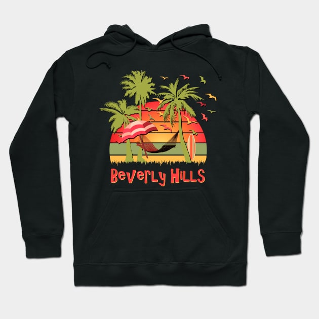 Beverly Hills Hoodie by Nerd_art